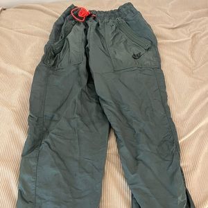 Army Green NIKE jogger pants